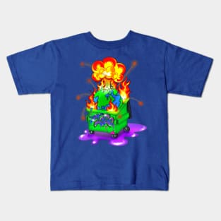 World Dumpster Fire Survivor 2020 Kids T-Shirt